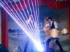 Laser Drum, шоу барабанов со зрелищным лазерным шоу